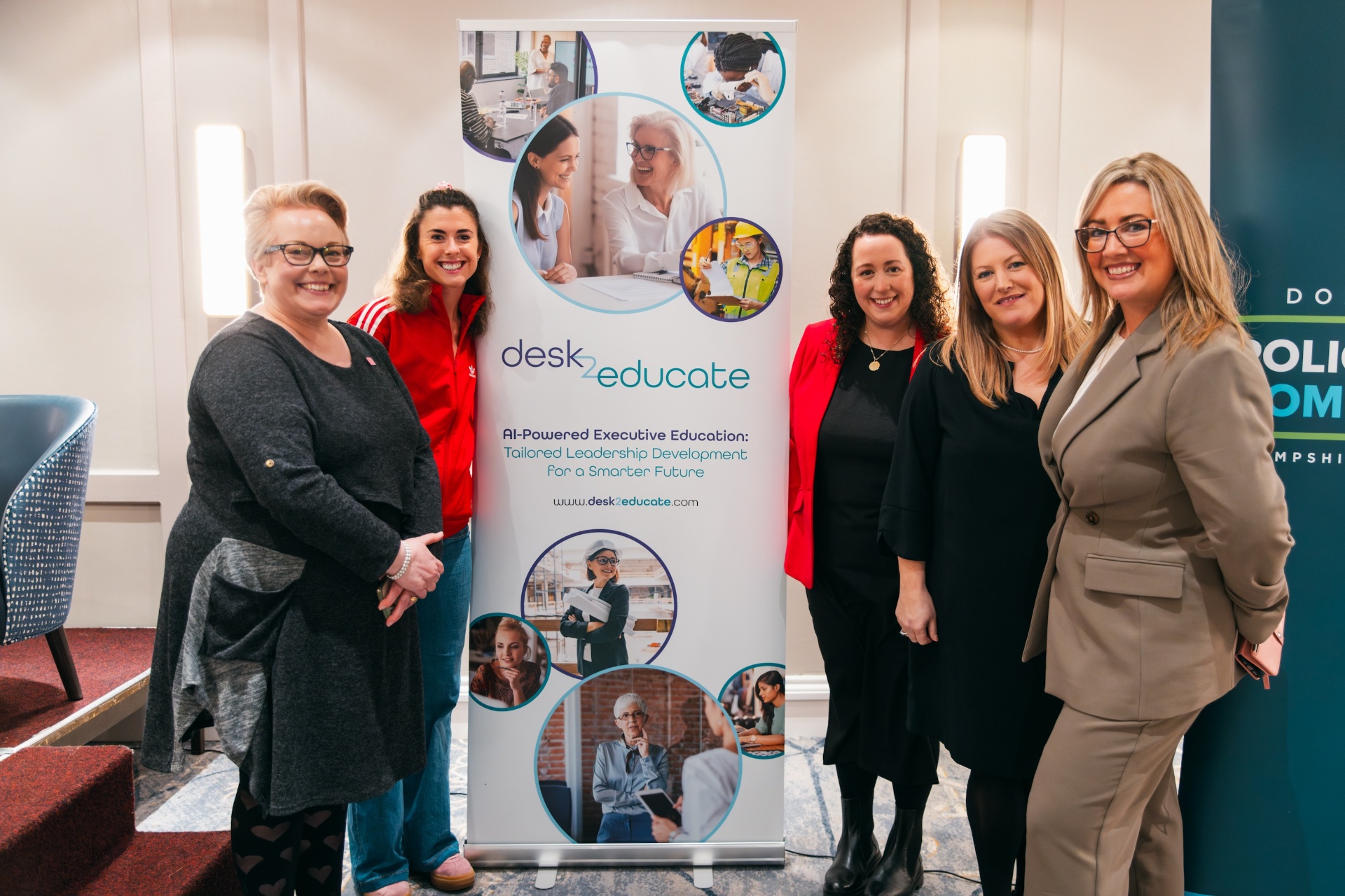 Partners and organisers at a regional skills and innovation event